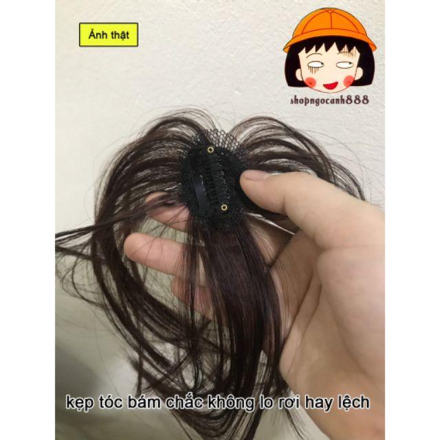 Tóc giả mái thưa ️️ ️️ mái thưa 3D giả
