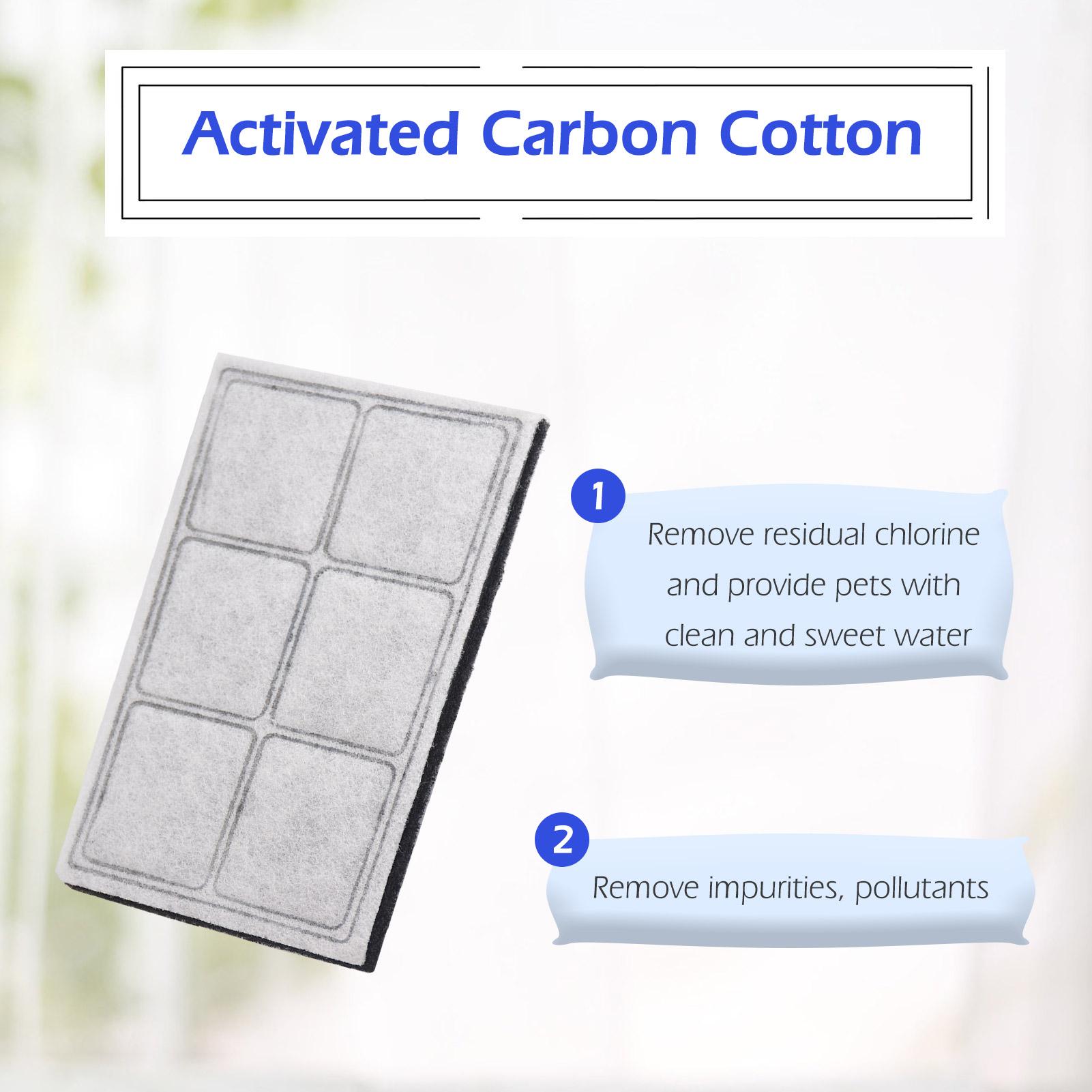 Set 2 Bộ Lọc Thay Thế Cho Đài Phun Nước Của Mèocompatible With Drinkwell Platinum Cat Water Fountain