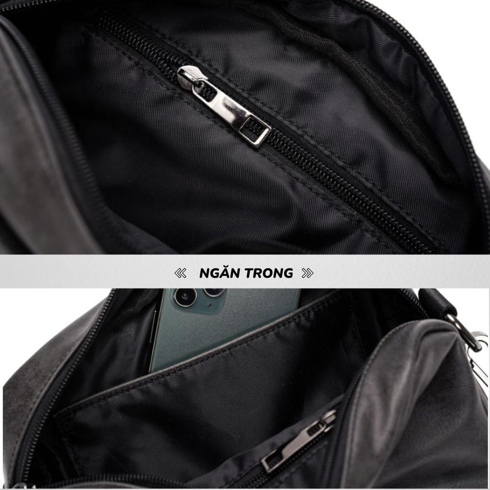Túi đeo chéo OUMU ,Da Pu cao cấp,Size: 21.5x14x7 cm ,Chống thấm nước -Kiểu dáng trẻ trung, cá tính