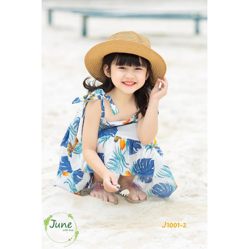 Set đồ cặp chị em lụa đũi siêu mát đón hè