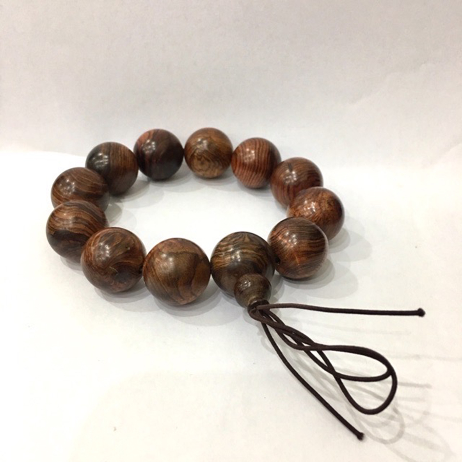 Vòng tay gỗ Sưa đỏ Phong Thủy, Núm Hồ Lô Đem lại May Mắn, Tài Lộc, Bình An - Bracelet of HAHANCO