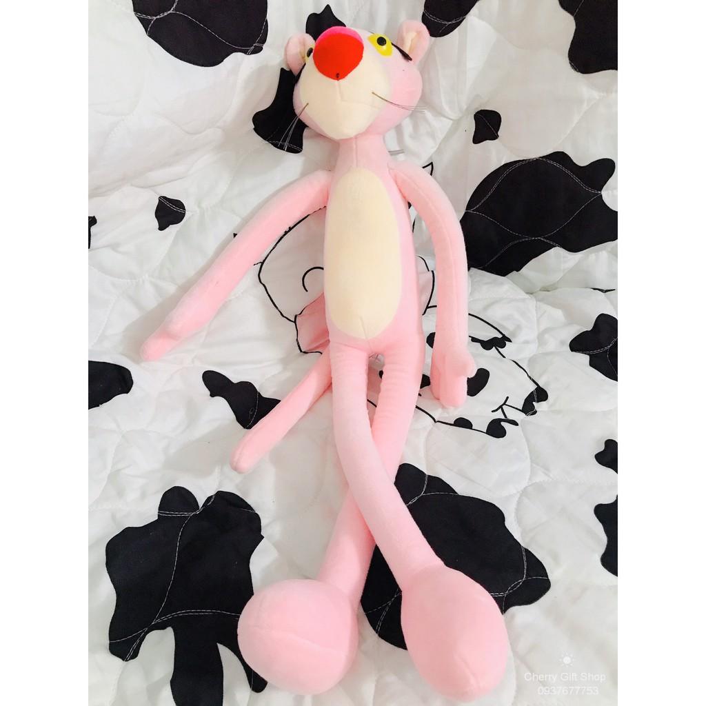 Gấu bông báo hồng Pink Panther – Quà tặng thú nhồi bông siêu dễ thương – Nhiều size từ 60 đến 130 cm – Gối ôm cho bé ngủ ngon