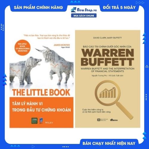 Combo Tâm Lý Hành Vi Trong Đầu Tư Chứng Khoán + Báo Cáo Tài Chính Dưới Góc Nhìn Của Warren Buffett