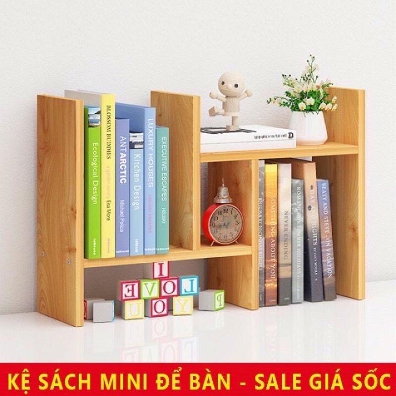 ️ KỆ SÁCH GỖ ĐỂ BÀN MINI SANG TRỌNG TIỆN LỢI