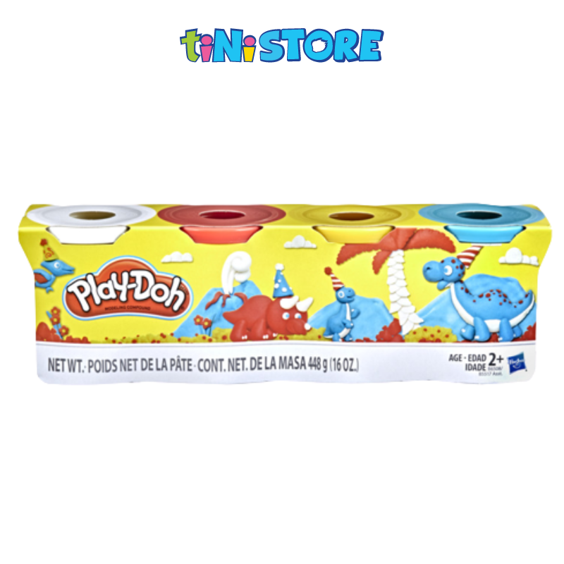 Bộ đồ chơi đất nặn 4 màu cơ bản Play-Doh