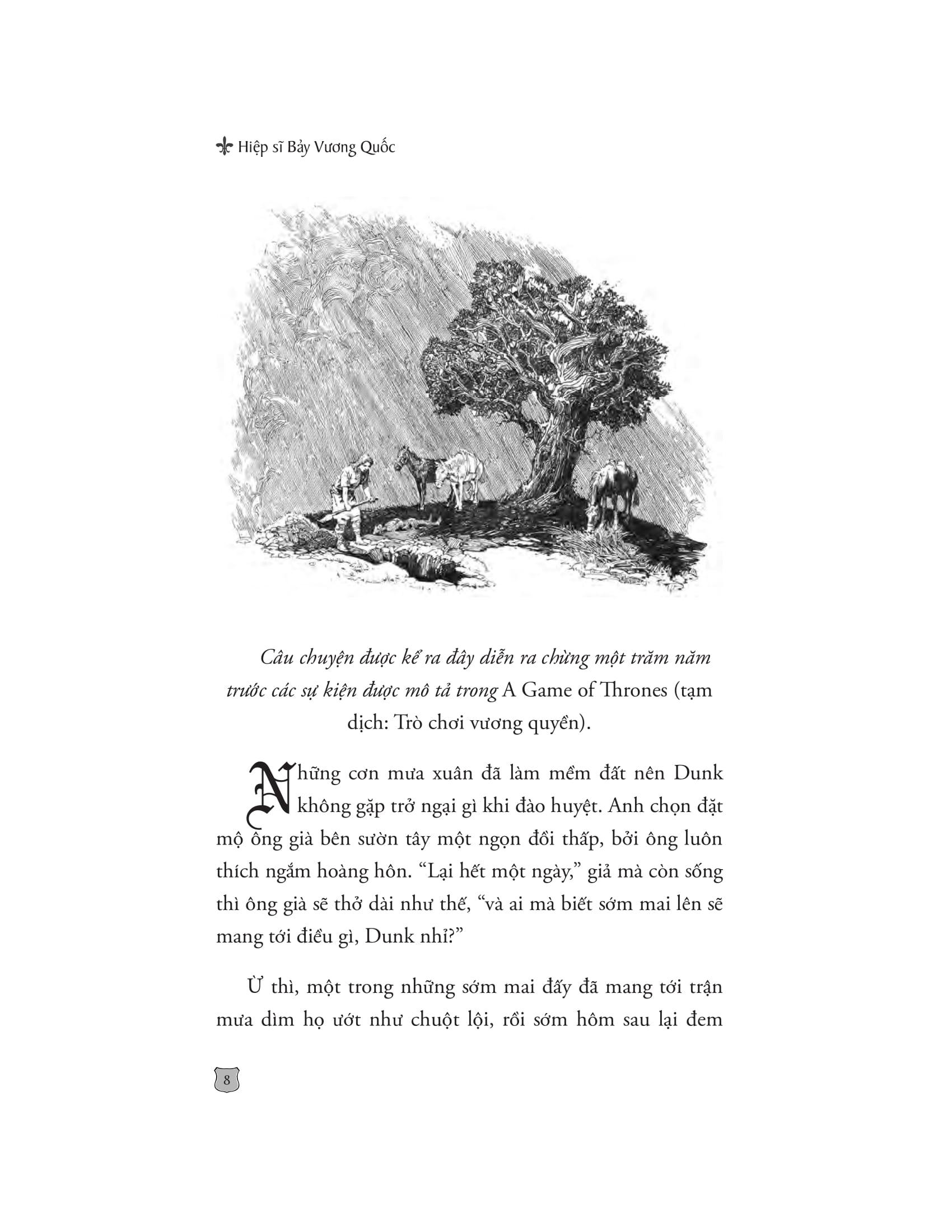 Sách - A Knight Of The Seven Kingdoms - Hiệp Sĩ Bảy Vương Quốc