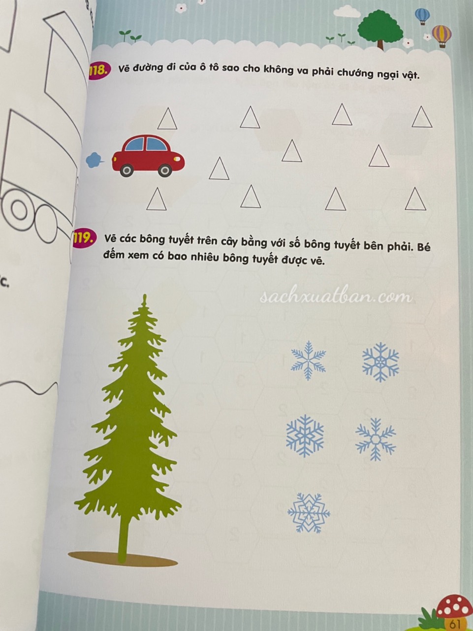 Sách Trò Chơi Toán Học Rèn Luyện Tư Duy 3-6 Tuổi Quyển 1