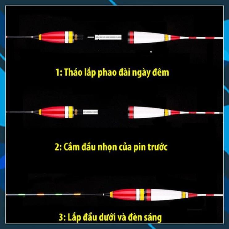 Pin Điện Tử CR-425 Chuyên lắp phao câu đài câu đêm PIN-CR-425