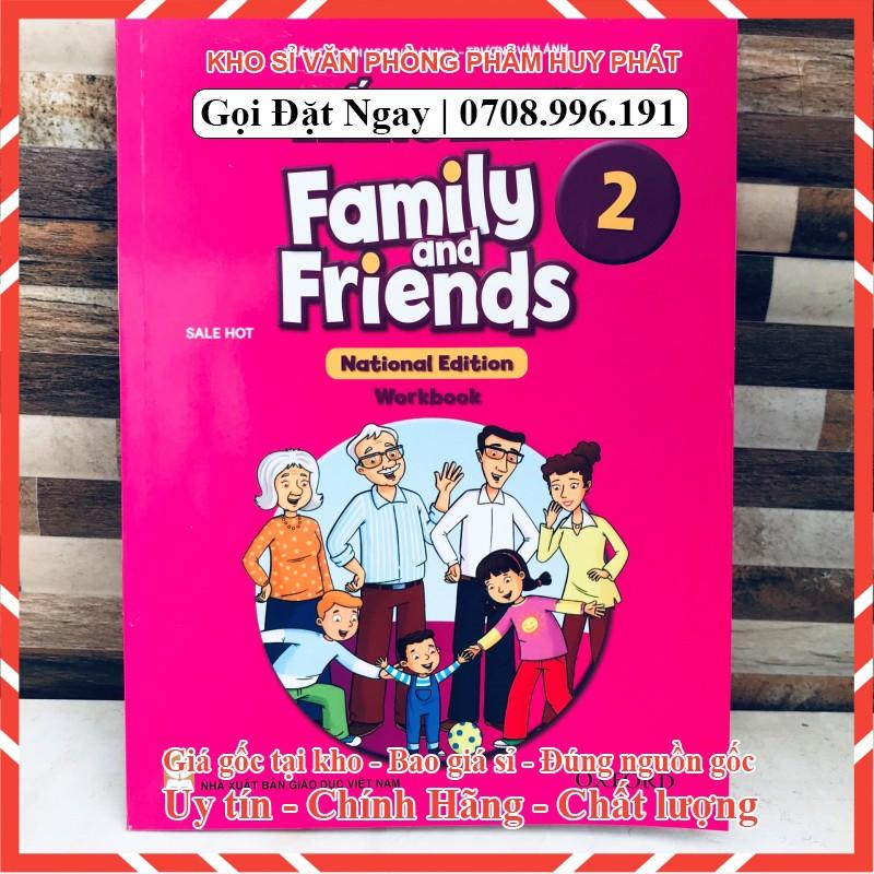 BỘ TIẾNG ANH 2 FAMILY ANDFRIENDS CHÂN TRỜI SÁNG TẠO