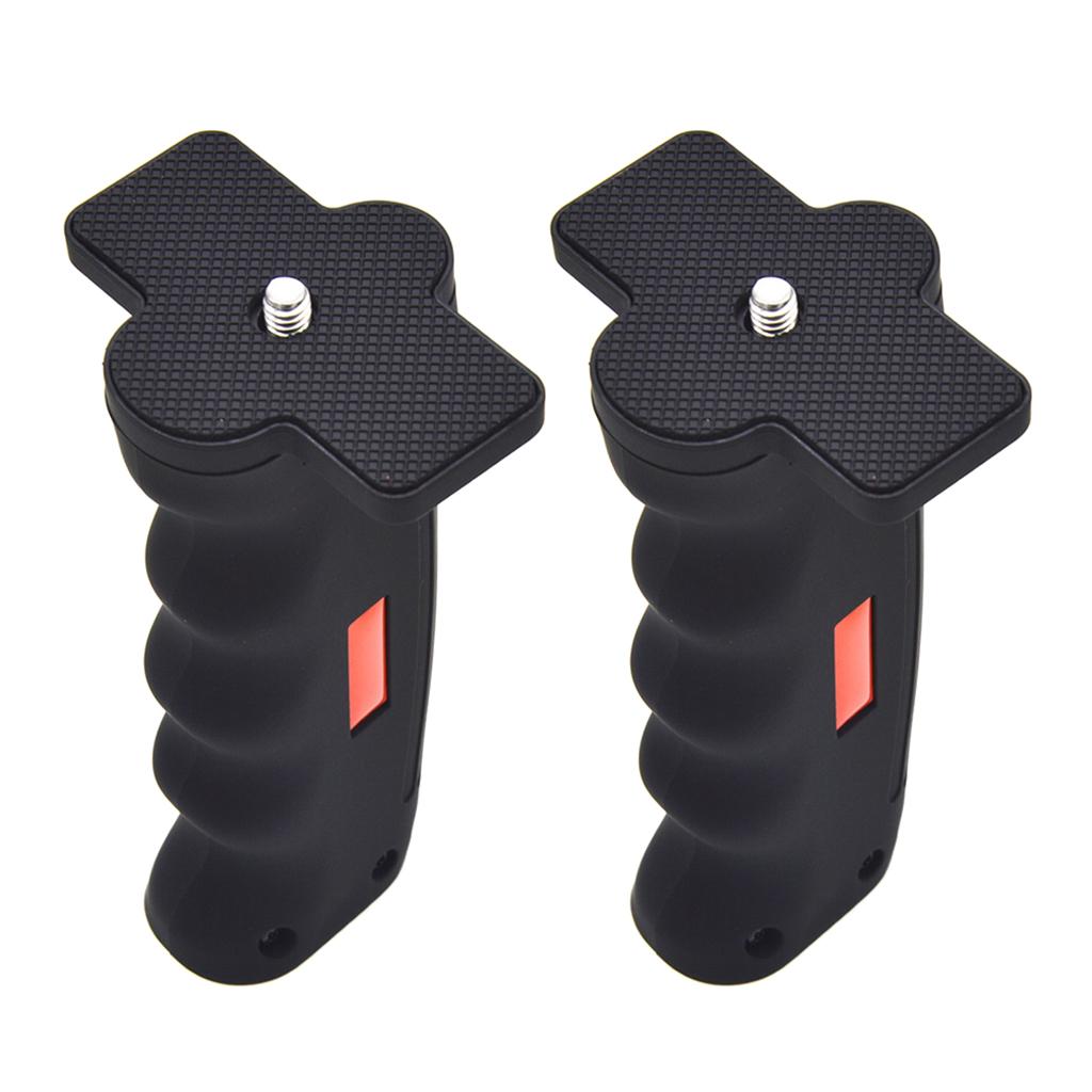 Set of 2 Camera Grip Handle Stabilizer with 1/4" Screw for SLR Camera Smartphone