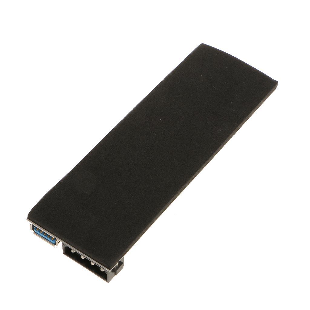 PCI-E 1x to 16x Powered USB 3.0 Video Card Extender Riser Adapter Cable 50cm