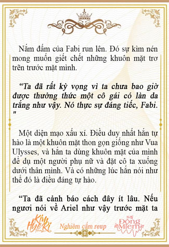 [novel 18+] ariel, thánh nữ dâm đãng chapter 45 17