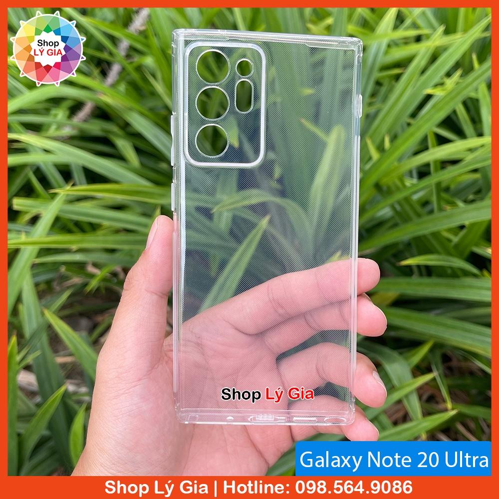 Ốp lưng trong suốt thế hệ mới cho Samsung Note 20 Ultra /10 Plus/8/9/S22/S21/S21 FE/S20/S10