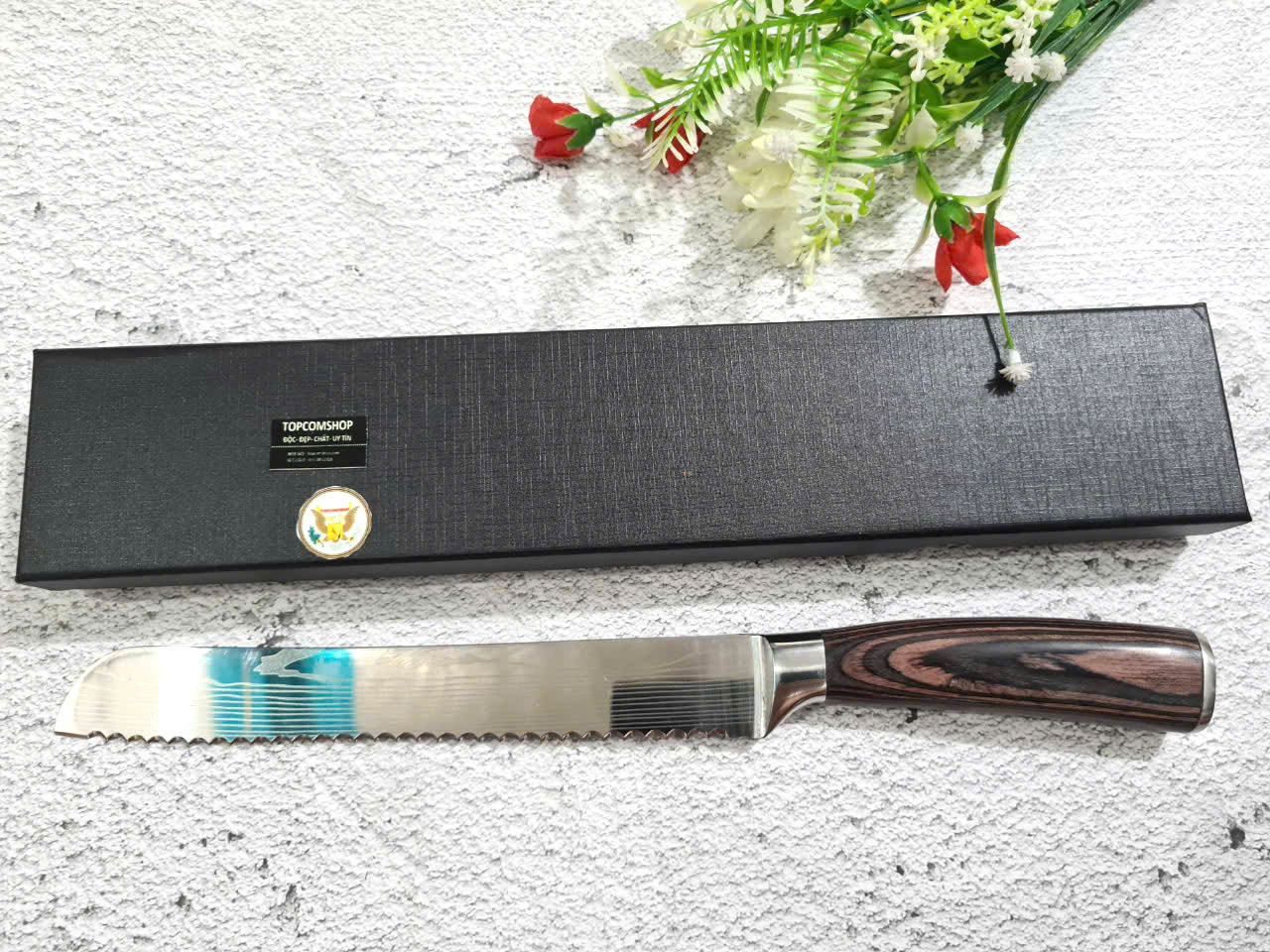 [FREESHIP 50K] DAO BẾP THÁI DỪA, CẮT CÁ ĐÔNG LẠNH, THÁI BÁNH MỲ MÃ A10 DT118 NVVN topcomshop vn