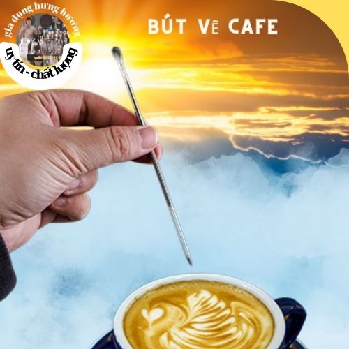 bút vẽ cafe latter, capuchino chuyên cho quầy bar pha chế trà sữa bartender