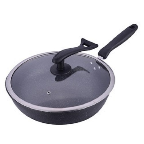 Bộ Nồi Chống Dính Nắp Kính Vân Đá Ceramic Cao Cấp AK0020214451