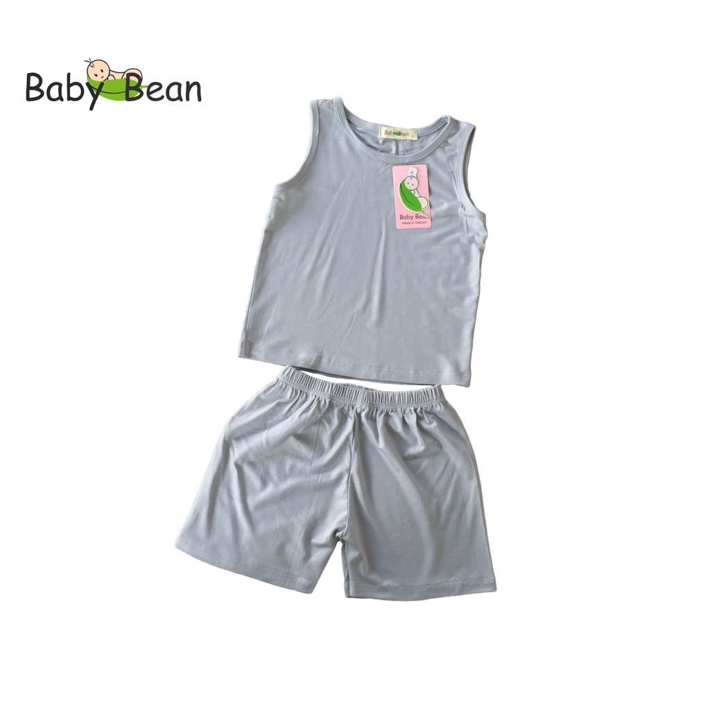 Đồ Bộ Thun Lạnh Sát Nách Bé Sơ Sinh Trai BabyBean MÃU NGẪU NHIÊN (7kg-13kg)