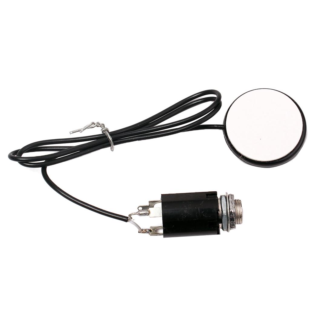 Universal 6.35mm Transducer Guitar Pickup Adhesive