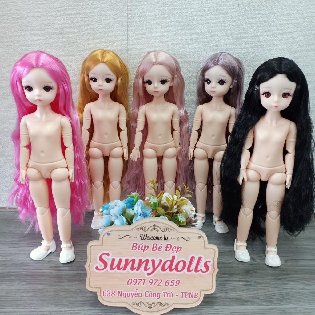 Búp Bê Baboliy cao 30cm Công Chúa Tóc Mây Sunnydoll