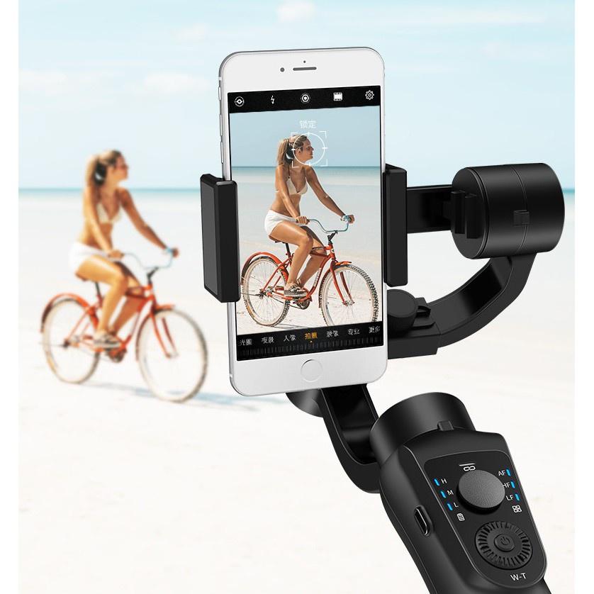 Tay cầm chống rung gimbal S5B - gậy chống rung quay vlog thiết kế 3 trục ổn định mọi góc quay