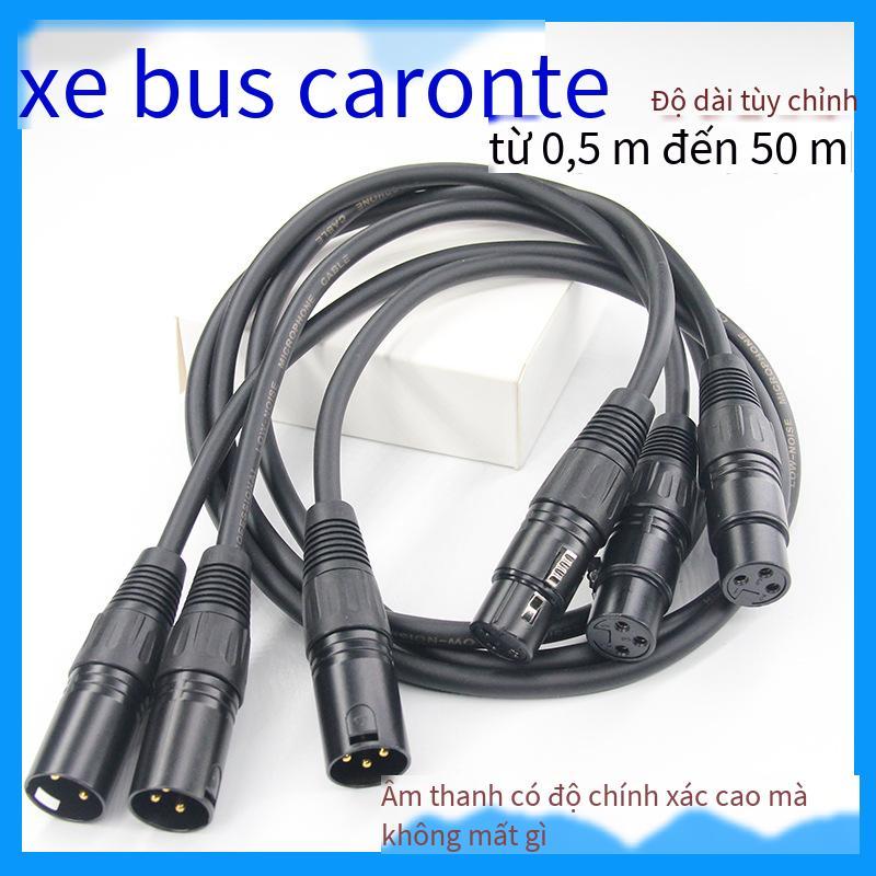 Ưu đãi đặc biệt XLR cân bằng nam và nữ Bộ trộn dòng Canon effector bộ khuếch đại công suất đường kết nối đường mở rộng micrô sang đường công cộng hoa sen
