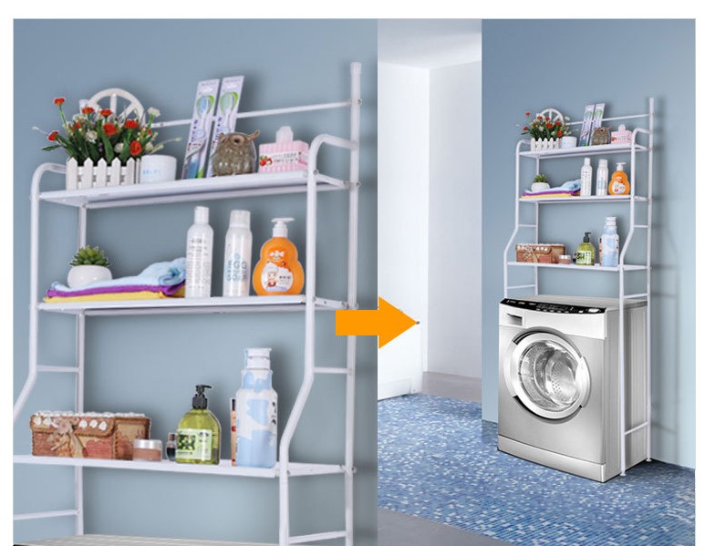 Kệ để vật dụng trên máy giặt 3 tầng 158x68x26cm