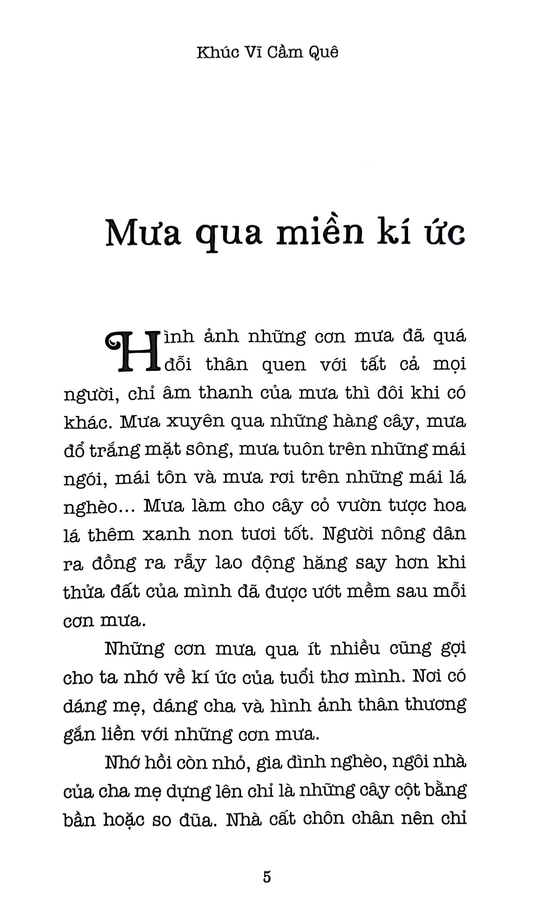 Khúc Vĩ Cầm Quê