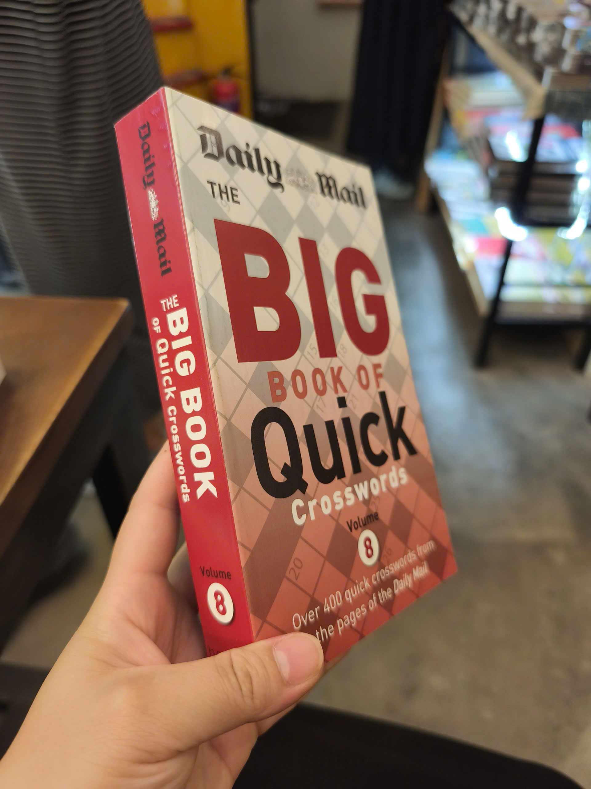Sách - The Big Book of Quick Crosswords 8 | Games / Ngoại văn Nhập khẩu UK / Trò chơi ô chữ giải trí