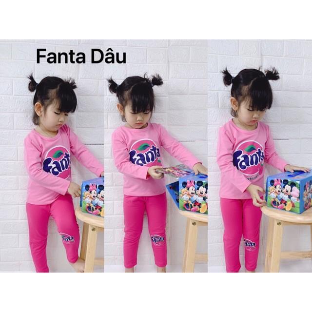 BỘ DÀI THUN COTTON BÉ GÁI