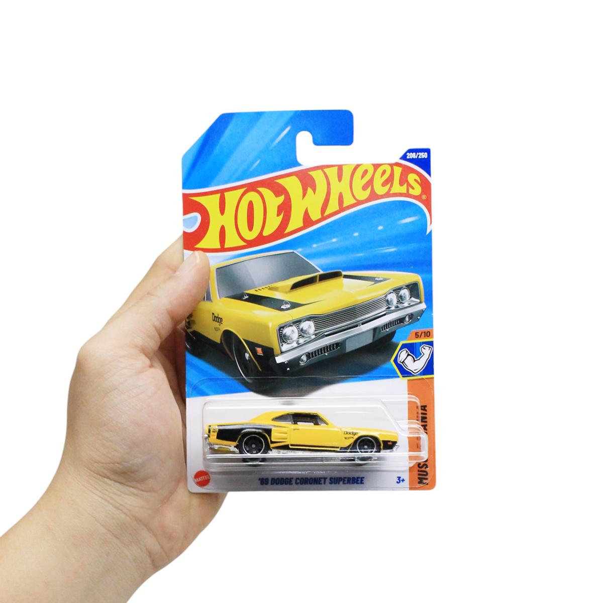 Siêu Xe Hot Wheels C4982 - 208/250 - '69 Dodge Coronet Superbee