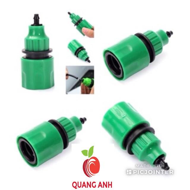 CÚT NỐI NHANH ỐNG NƯỚC NHỎ GIỌT 6mm - SET 1 CÁI