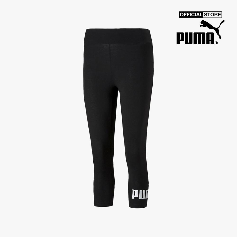 PUMA - Quần legging thể thao nữ Essentials 3/4 Logo 586828