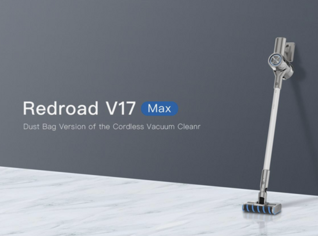 Máy Hút Bụi Không Dây Xiaomi Redroad X17 - Lực Hút Cực Mạnh 25.000 Pa Công Suất 350 W - Hàng Chính Hãng
