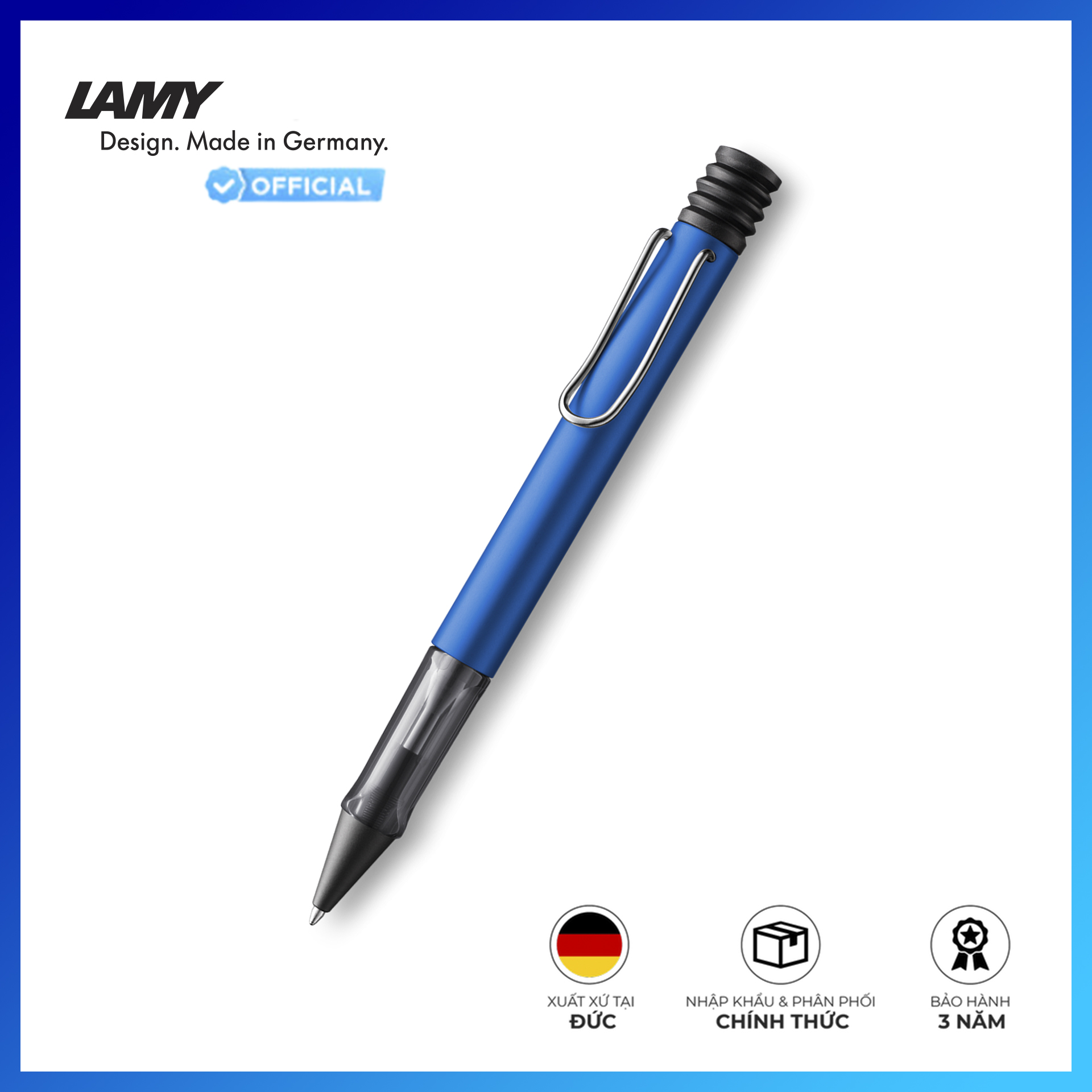 Bút bi LAMY Al-star blue 228 black refill-4000917