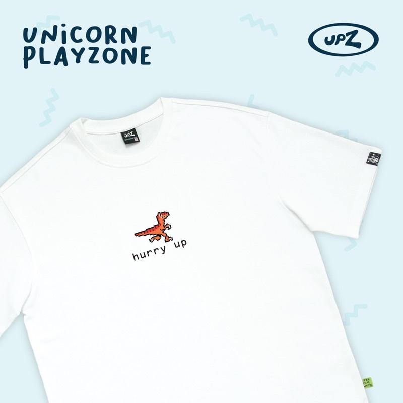 UPZ Áo Thun In Logo Pixel