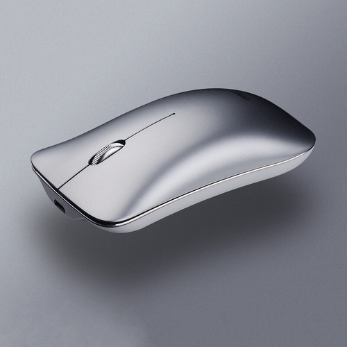 Chuột Không Dây Sạc Điện Inphic PM9 - Hàng Chính Hãng - Space Silver