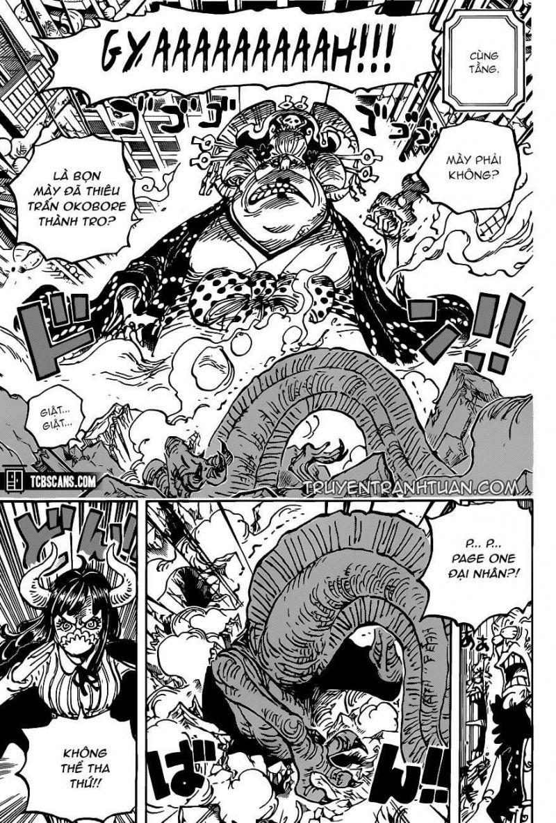 đảo hải tặc - one piece chapter 1012 11