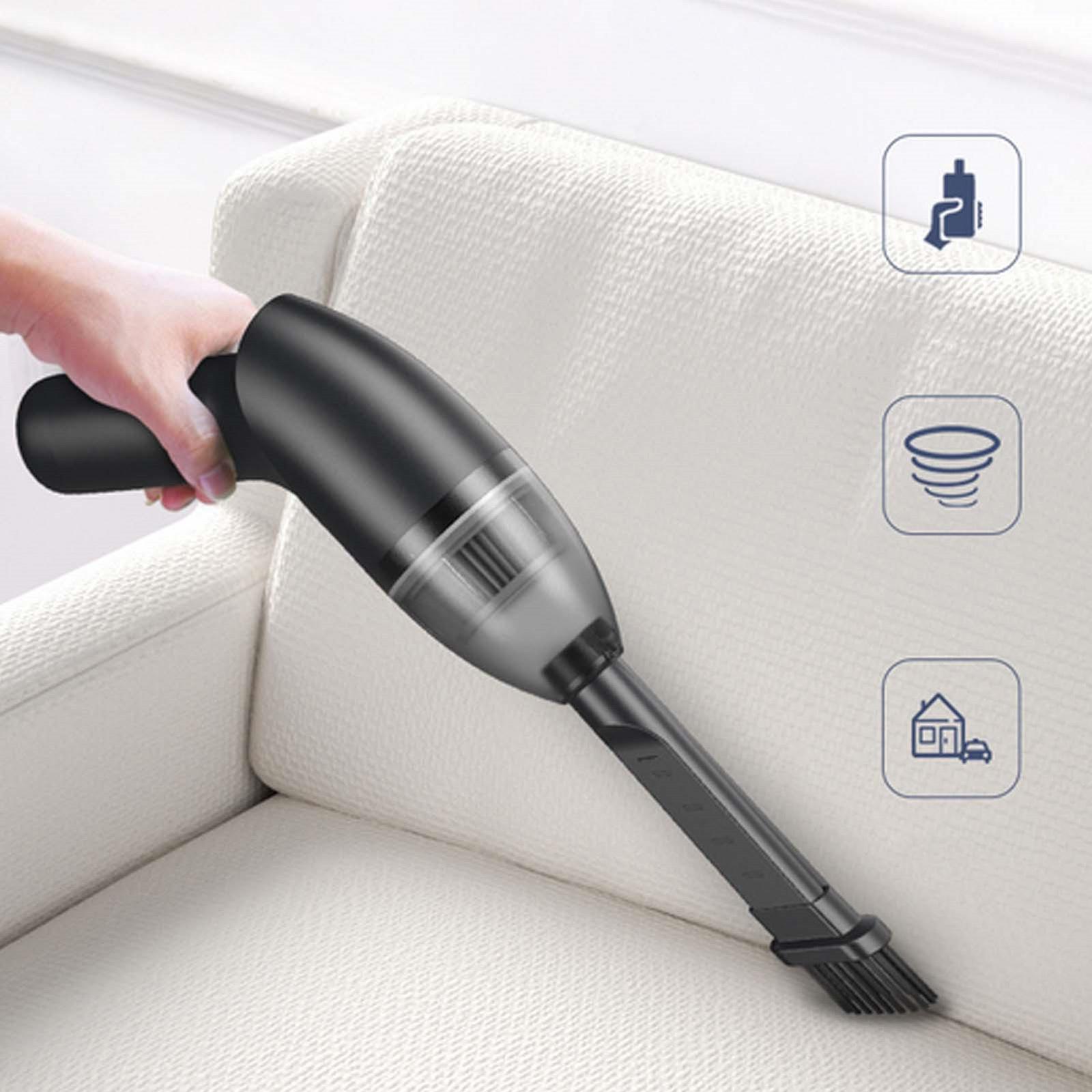 65W Car Vacuum Cleaner USB Powerful High Power Vacuum for Home Car Cleaning