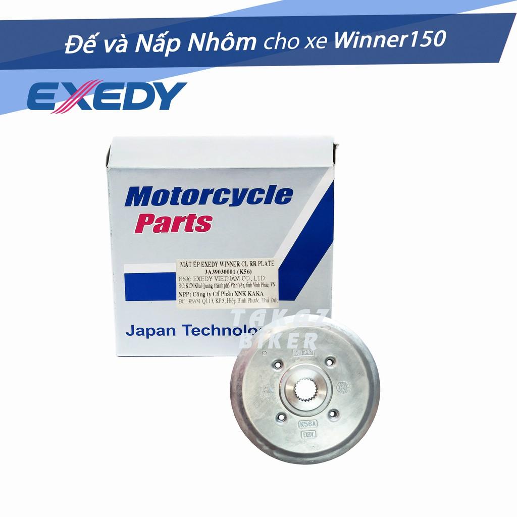 A1 Đế nhôm và Mặt ép Nhôm Exedy dùng cho xe Winner 150 Hàng Exedy