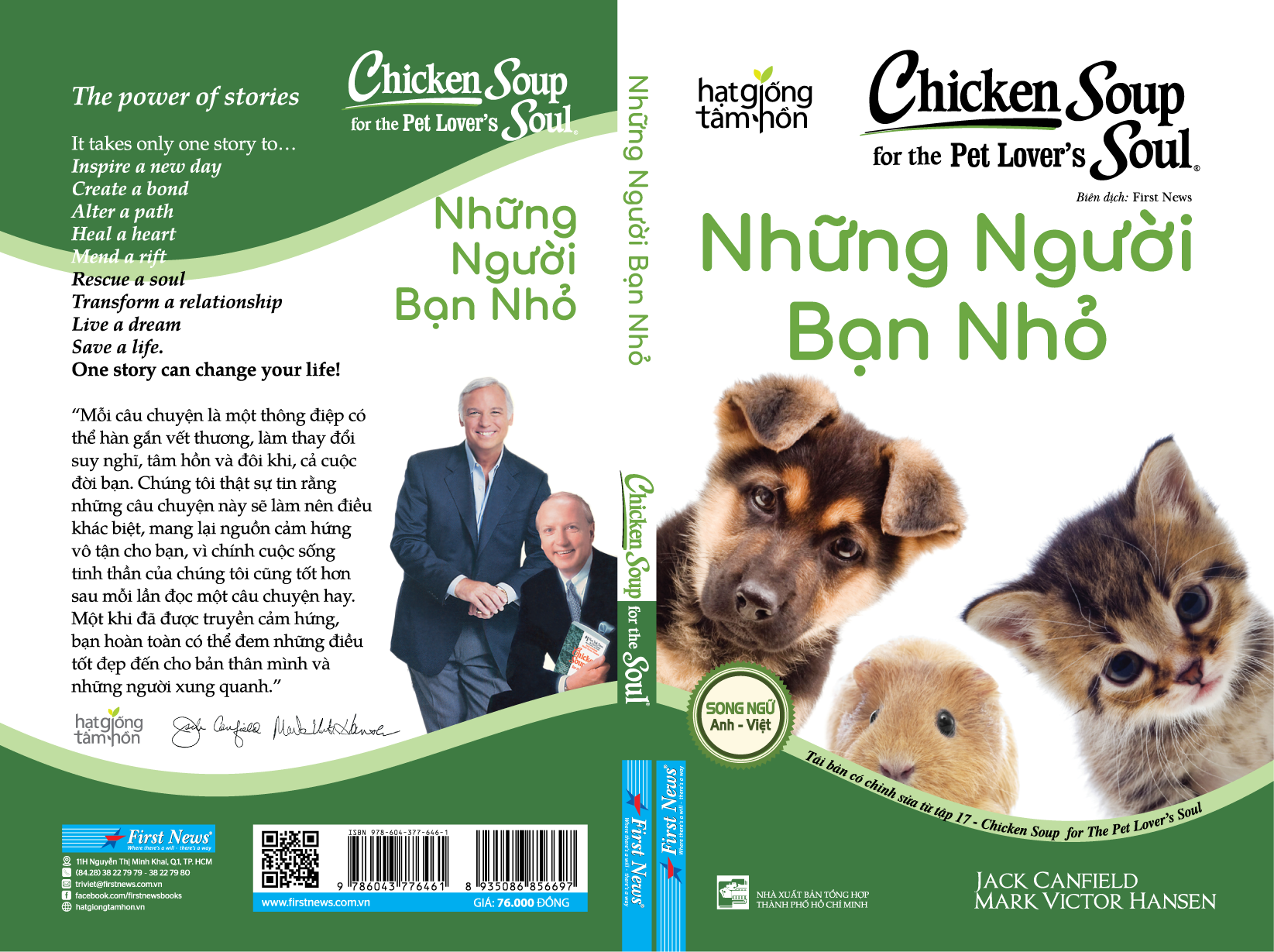 Sách Chicken Soup For The Soul - Những Người Bạn Nhỏ (Tái Bản)