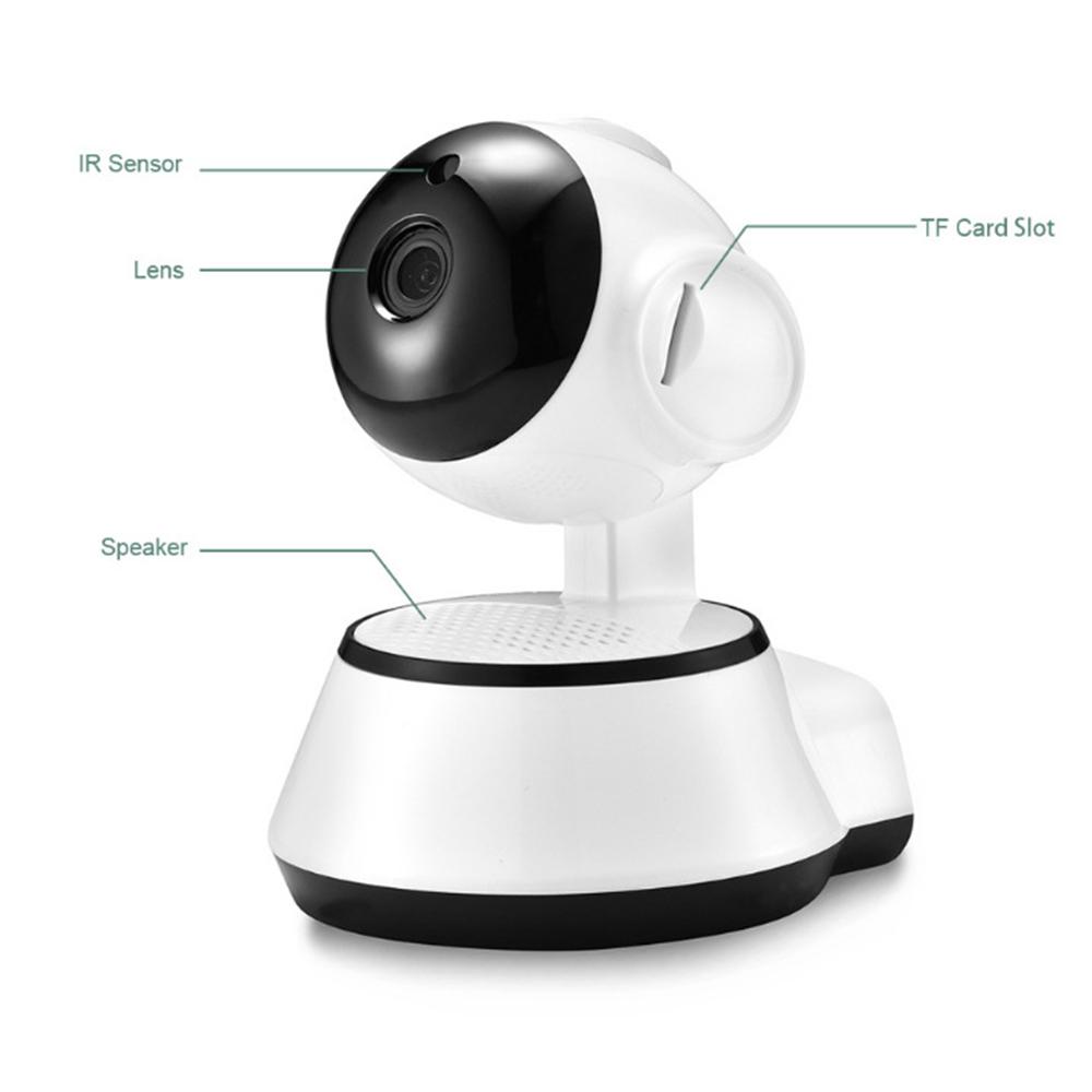 Q6 720P Smart WiFi Camera Indoor Wireless Monitor Camera Supports Two-Way Talk Night Vision Motion Detection