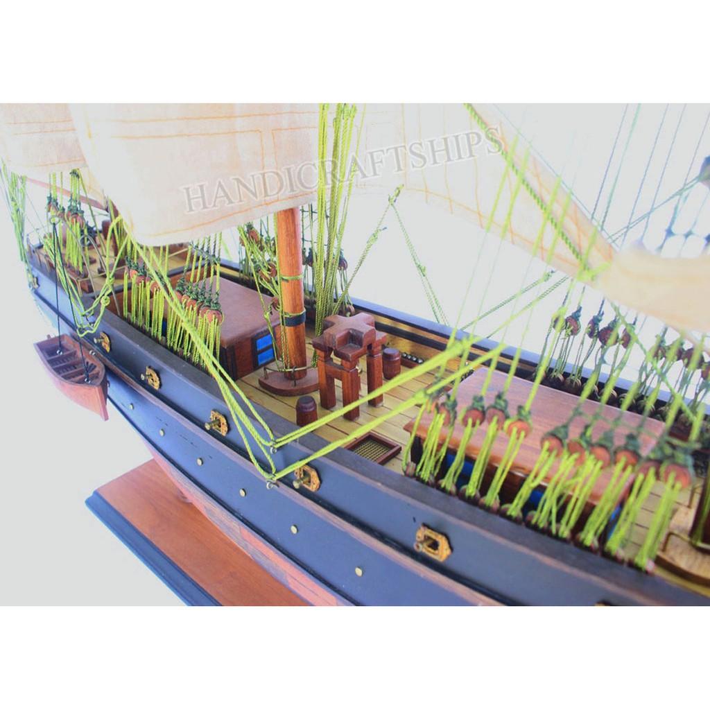Thuyền gỗ trang trí Cutty Sark 80 ghép