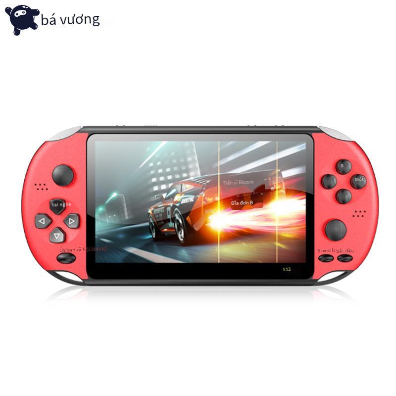 Máy chơi game cầm tay Overlord Boy PSP phong cách mới nhất X12 hoài cổ GBA arcade FC game đỏ trắng máy