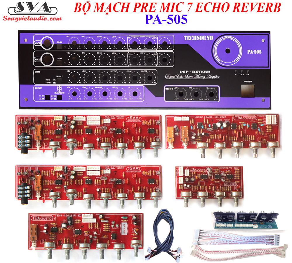 Bộ Mạch Pre ampli PA505