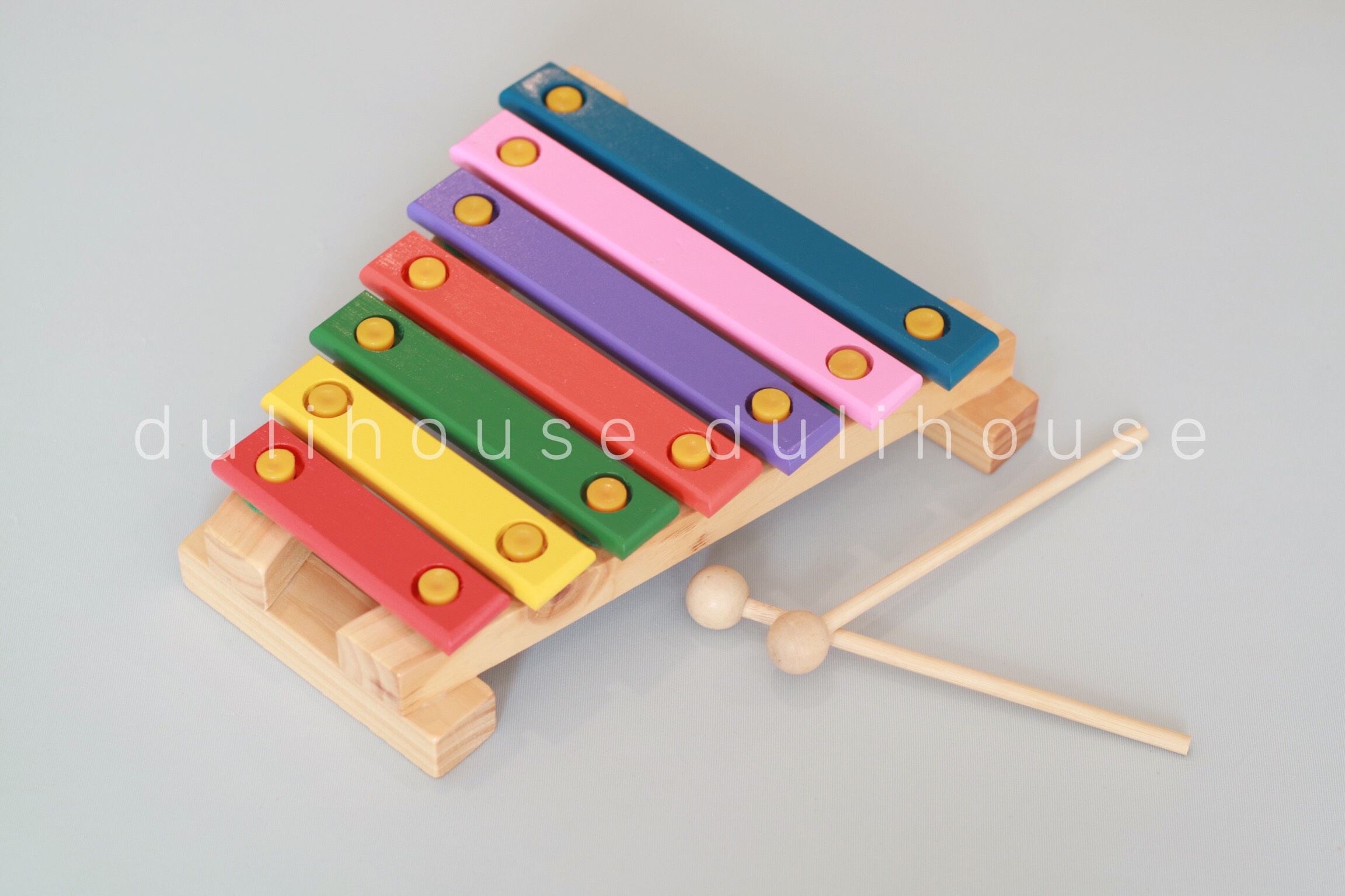 Đồ Chơi Giáo Dục Đàn Xylophone 7 Thanh Bằng Gỗ - Phát Triển Khả Năng Âm Nhạc Và Nhận Biết Màu Sắc Từ Nhỏ Cho Bé - Hàng Chính Hãng