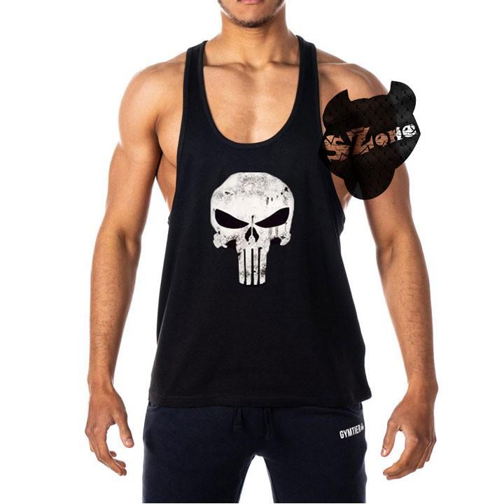 Áo ba lỗ tập gym nam stringer nam SA475