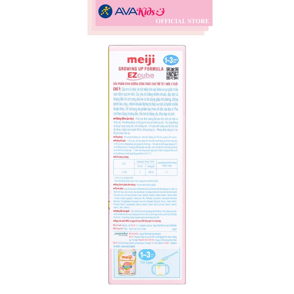 Sữa bột dạng thanh Meiji Growing Up Formula Ezcube 560g (1 - 3 tuổi)