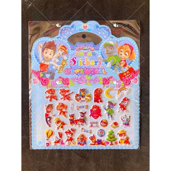 HÌNH DÁN NỔI 3D - mẫu xe đua