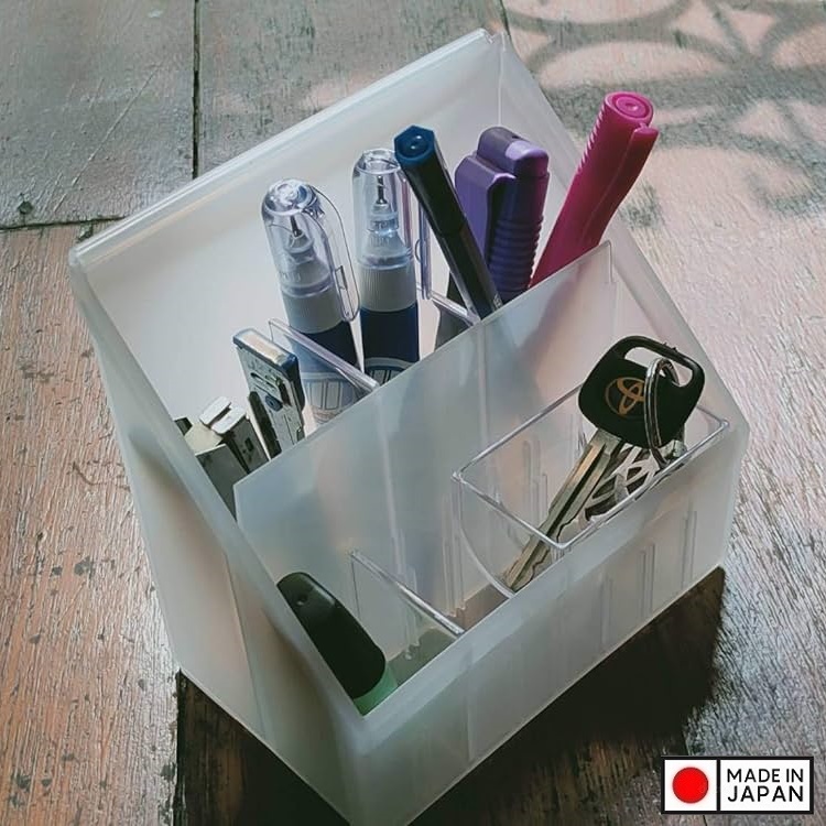 Khay đựng đồ đa dụng 2 ngăn Desk Labo - Made in Japan
