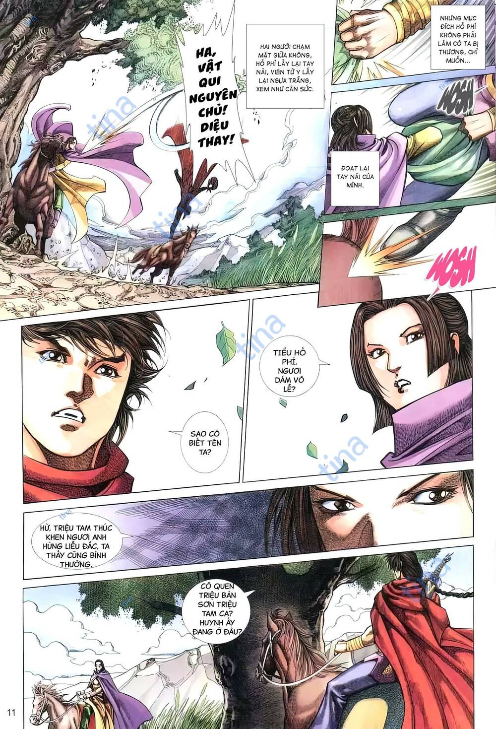 tuyết sơn phi hồ - mã vinh thành chapter 17 11